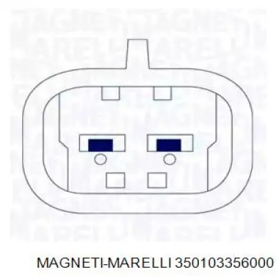 Механізм склопідіймача двері передньої, правої 350103356000 Magneti Marelli