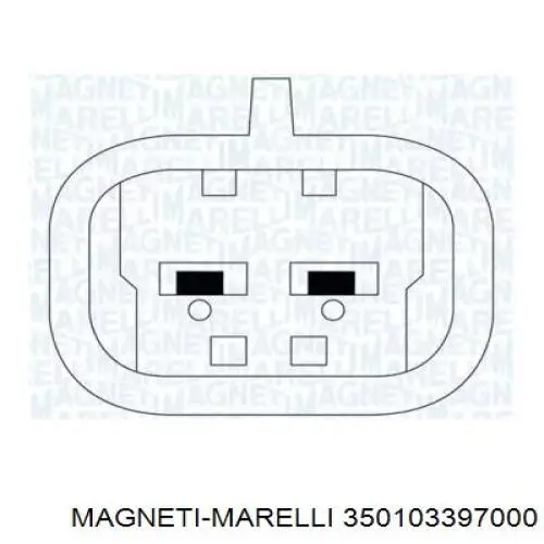 350103397000 Magneti Marelli механізм склопідіймача двері задньої, лівої