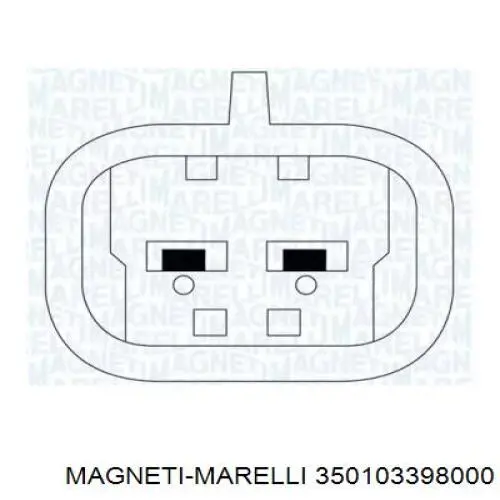 350103398000 Magneti Marelli механізм склопідіймача двері задньої, правої