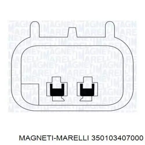 Купити 350103407000 Magneti Marelli Механізм стеклопідйомника водійських дверей