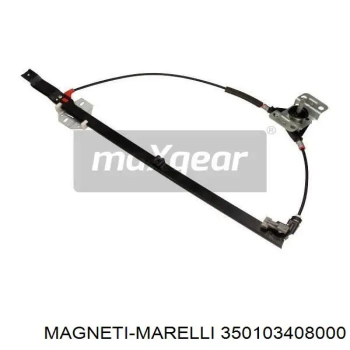 Механізм склопідіймача двері передньої, правої Magneti Marelli 350103408000