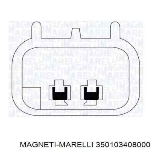 350103408000 Magneti Marelli Склопідйомник (механізм переміщення скла)
