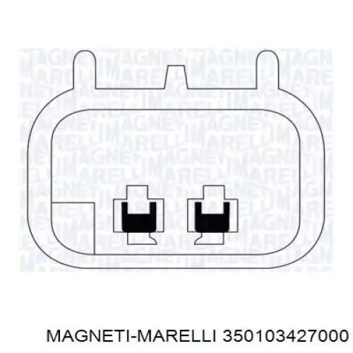 350103427000 Magneti Marelli механізм склопідіймача двері передньої, лівої