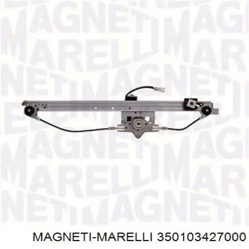 Купити 350103427000 Magneti Marelli Механізм стеклопідйомника водійських дверей