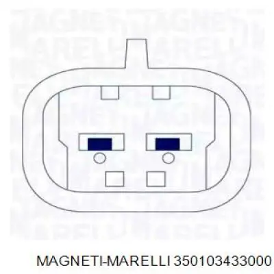 350103433000 Magneti Marelli механізм склопідіймача двері передньої, лівої