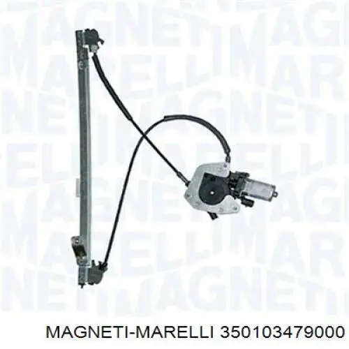 Склопідйомник передньої лівої двері 350103479000 Magneti Marelli
