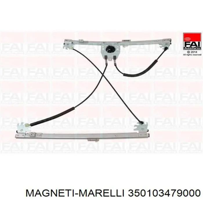 Купити 350103479000 Magneti Marelli Механізм стеклопідйомника водійських дверей