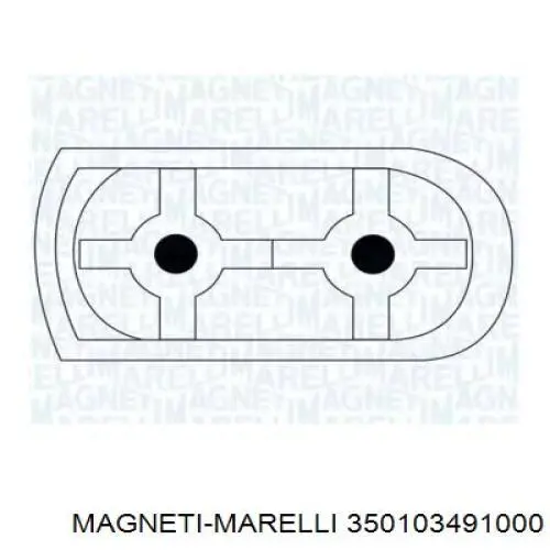 Купити ACQ0007 Magneti Marelli Механізм склопідіймача двері задньої, лівої
