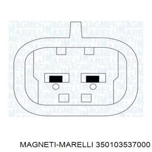 Механізм стеклопідйомника дверей передніх, лівих Magneti Marelli 350103170185