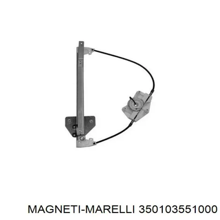 Склопідйомник передньої лівої двері 350103551000 Magneti Marelli