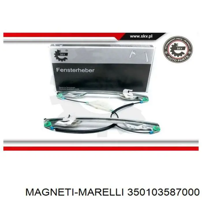 350103587000 Magneti Marelli механізм склопідіймача двері передньої, лівої