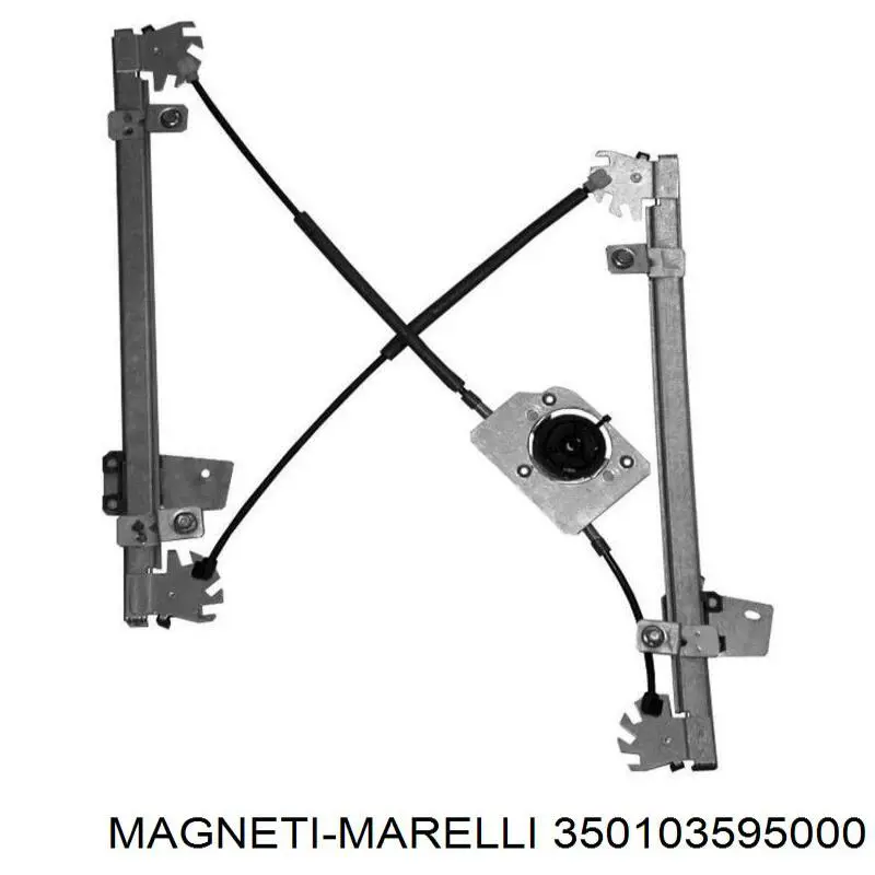 Механізм склопідіймача двері передньої, лівої 350103595000 Magneti Marelli