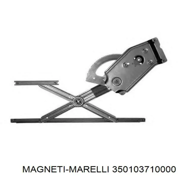 Механізм склопідіймача дверей передніх, правих Magneti Marelli 350103710000 ціна, від 28.18 USD