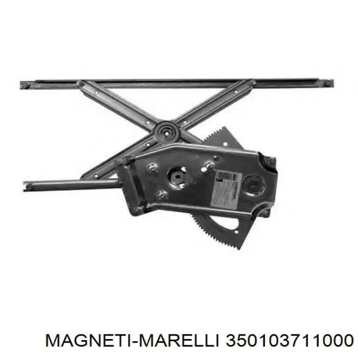 Купити 350103711000 Magneti Marelli Механізм стеклопідйомника водійських дверей