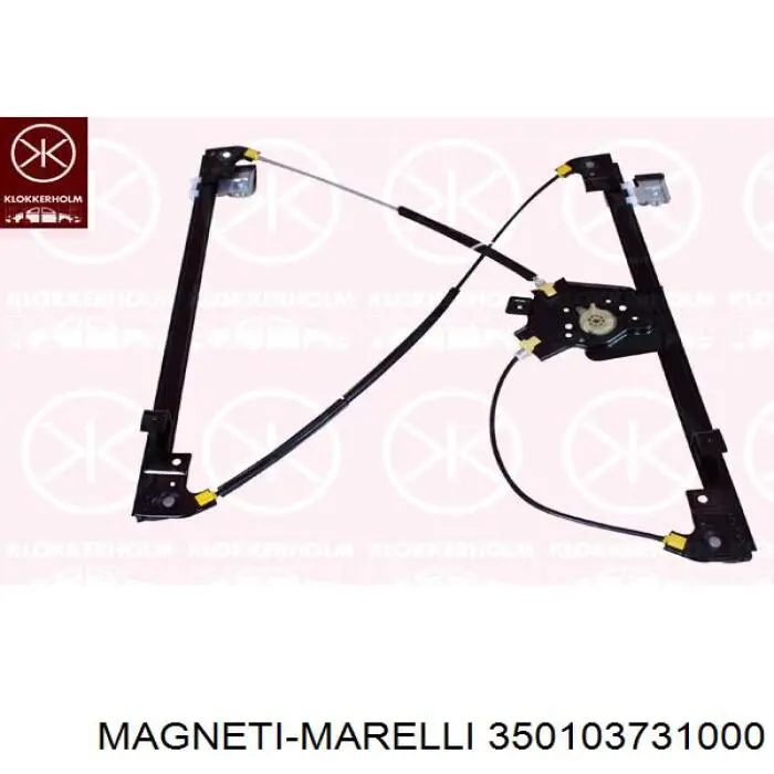 Склопідйомник передньої лівої двері 350103731000 Magneti Marelli