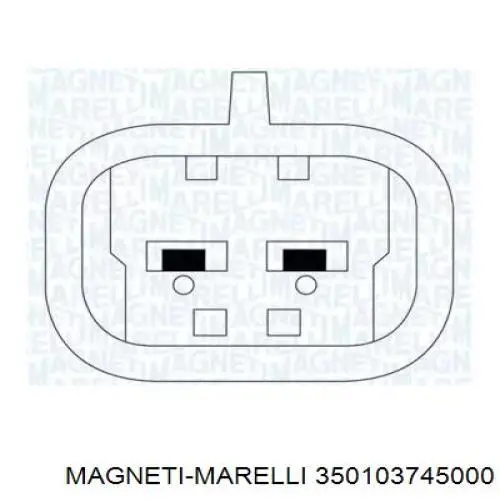 350103745000 Magneti Marelli механізм склопідіймача двері передньої, лівої