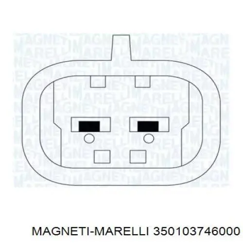 Механізм склопідіймача двері передньої, правої AC746 Magneti Marelli