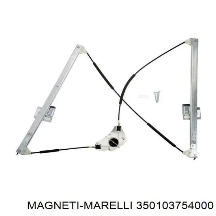 Механізм склопідіймача дверей передніх, правих Magneti Marelli 350103754000 ціна, від 45.89 USD