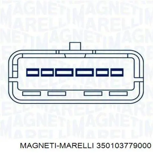 Склопідйомник передньої лівої двері 350103779000 Magneti Marelli