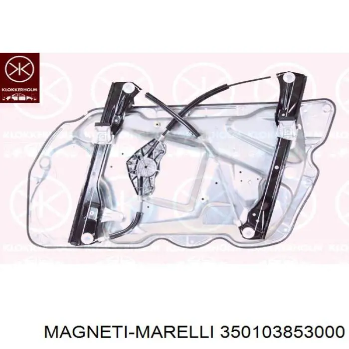 Купити 350103853000 Magneti Marelli Механізм стеклопідйомника водійських дверей