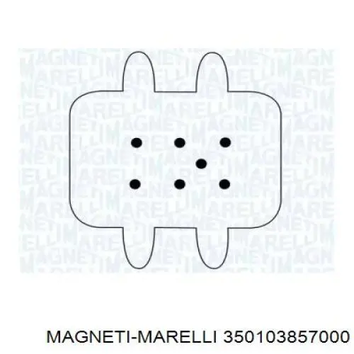 350103857000 Magneti Marelli механізм склопідіймача двері передньої, лівої