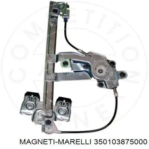 Механізм склопідйомника двері задньої, лівої Magneti Marelli 350103875000 ціна, від 25.04 USD