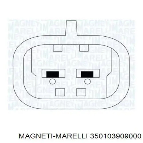 AC909 Magneti Marelli механізм склопідіймача двері передньої, лівої