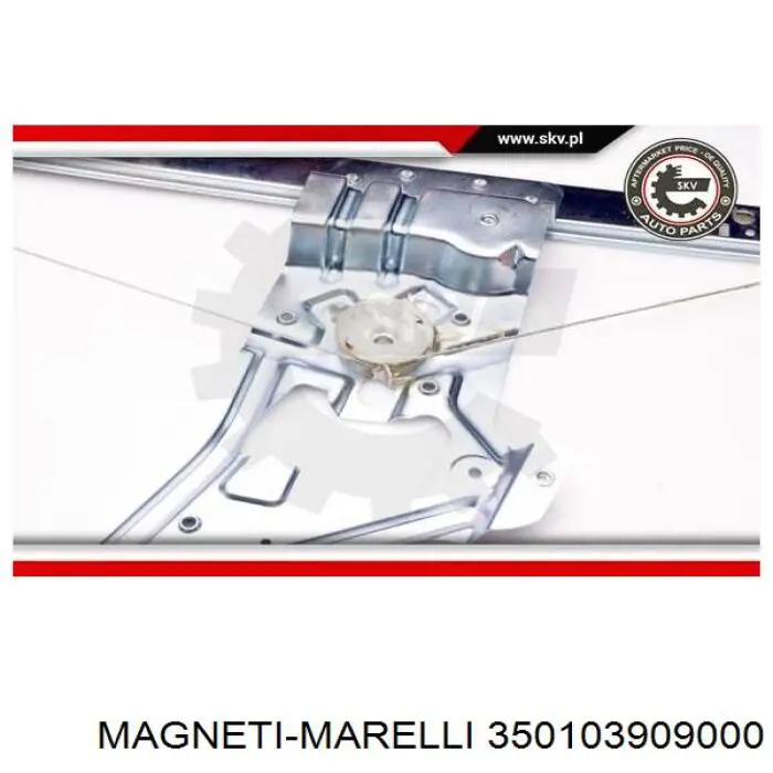 Склопідйомник передньої лівої двері AC909 Magneti Marelli