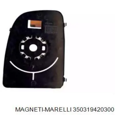 Скло дзеркала заднього виду, правого Magneti Marelli 350319420300 ціна, від 12.86 USD