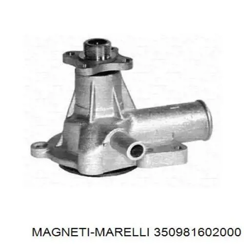 Помпа водяна, (насос) охолодження 350981602000 Magneti Marelli