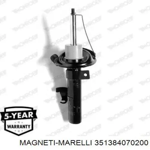 Амортизатора передній лівий 351384070200 Magneti Marelli