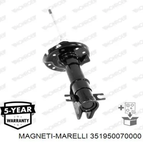 Амортизатор передній SA0124 Bremsi