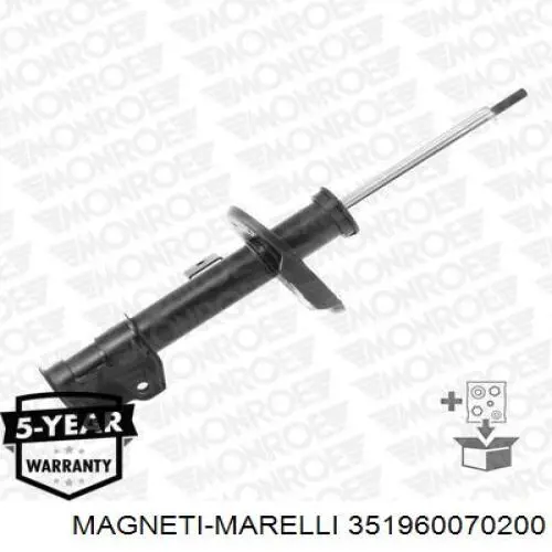 Амортизатор передній, лівий 351960070200 Magneti Marelli