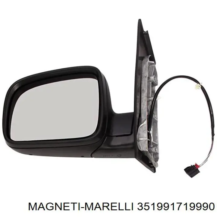 Ліве бічне дзеркало VAG 2K1857507C9B9 ціна, від 76.20 USD