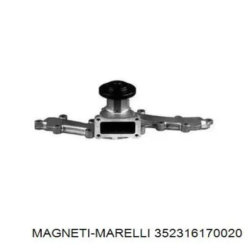 Помпа охолодження Magneti Marelli 352316170020 ціна, від 53.68 USD
