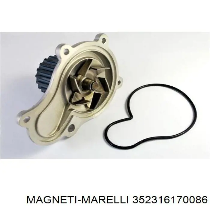 Помпа охолодження Magneti Marelli 352316170086 ціна, від 30.56 USD