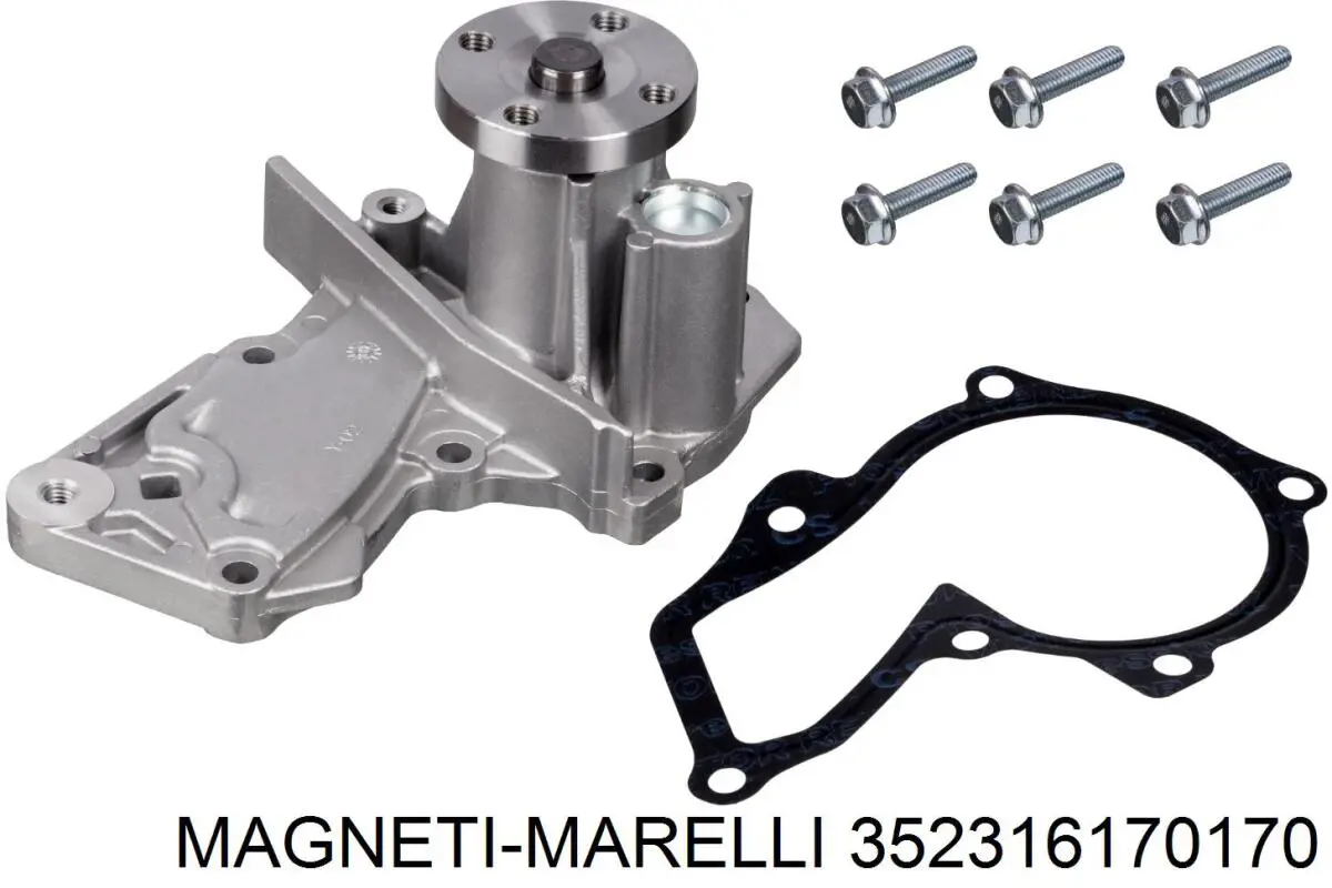 Помпа водяна, (насос) охолодження 352316170170 Magneti Marelli