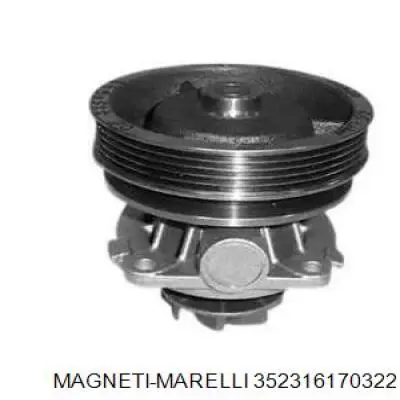 Помпа охолодження Magneti Marelli 352316170322 ціна, від 34.60 USD