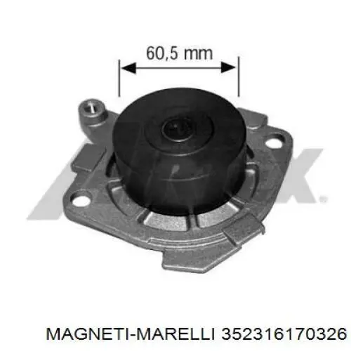Водяний насос Magneti Marelli WPQ0326