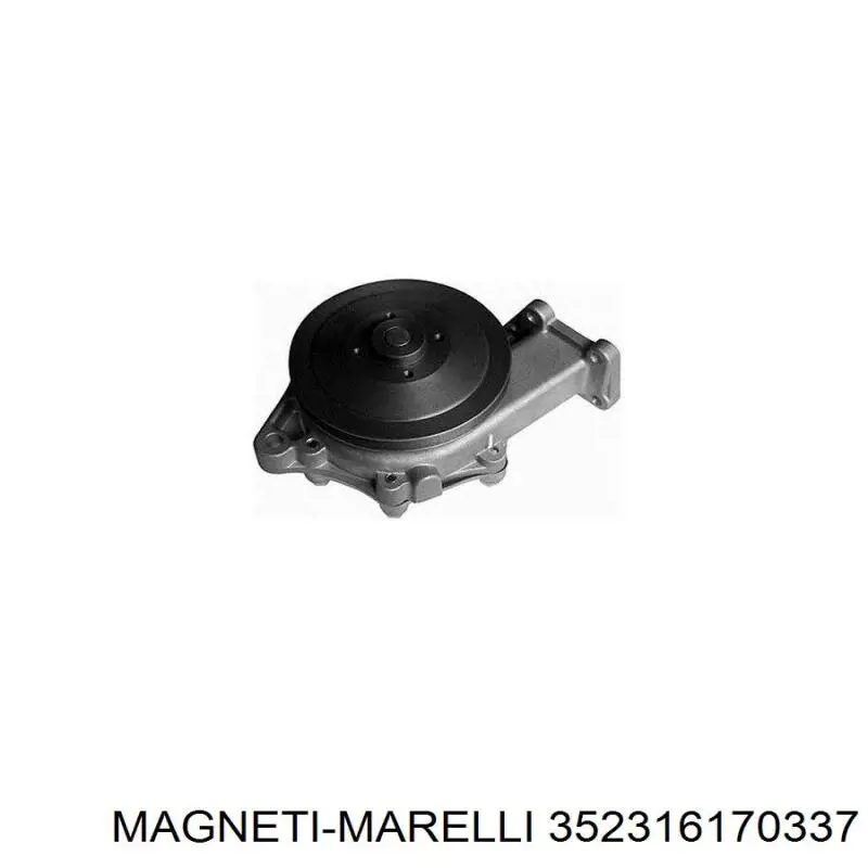 Помпа водяна, (насос) охолодження, в зборі з корпусом Magneti Marelli 352316170337 ціна, від 80.26 USD