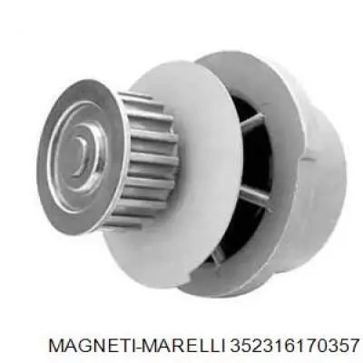 Помпа охолодження Magneti Marelli 352316170357 ціна, від 21.96 USD