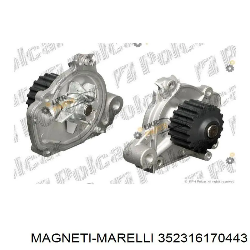 Водяний насос Magneti Marelli 352316170443