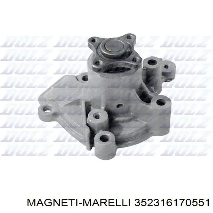 Помпа водяна, (насос) охолодження 352316170551 Magneti Marelli