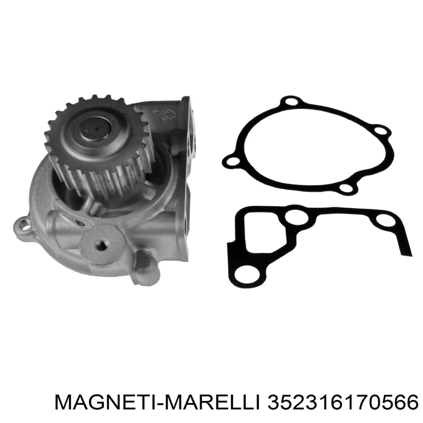Помпа охолодження Magneti Marelli 352316170566 ціна, від 37.60 USD