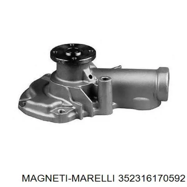 Помпа охолодження Magneti Marelli 352316170592 ціна, від 30.68 USD