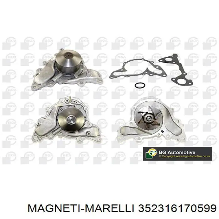 Водяний насос Magneti Marelli 352316170599