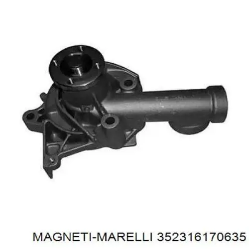 Помпа охолодження Magneti Marelli 352316170635 ціна, від 24.55 USD