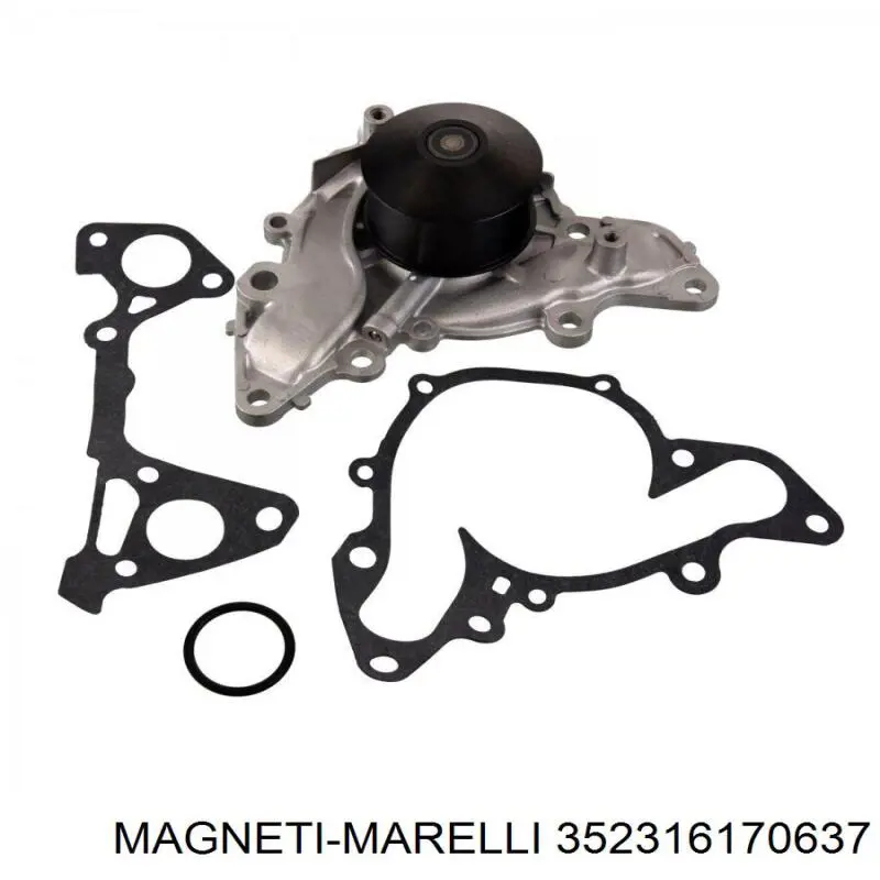 Помпа охолодження Magneti Marelli 352316170637 ціна, від 43.66 USD