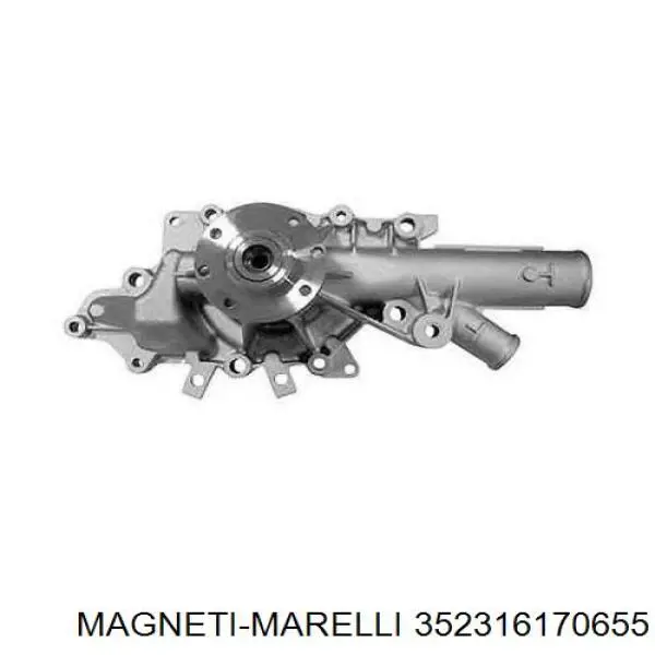 Помпа охолодження Magneti Marelli 352316170655 ціна, від 39.49 USD