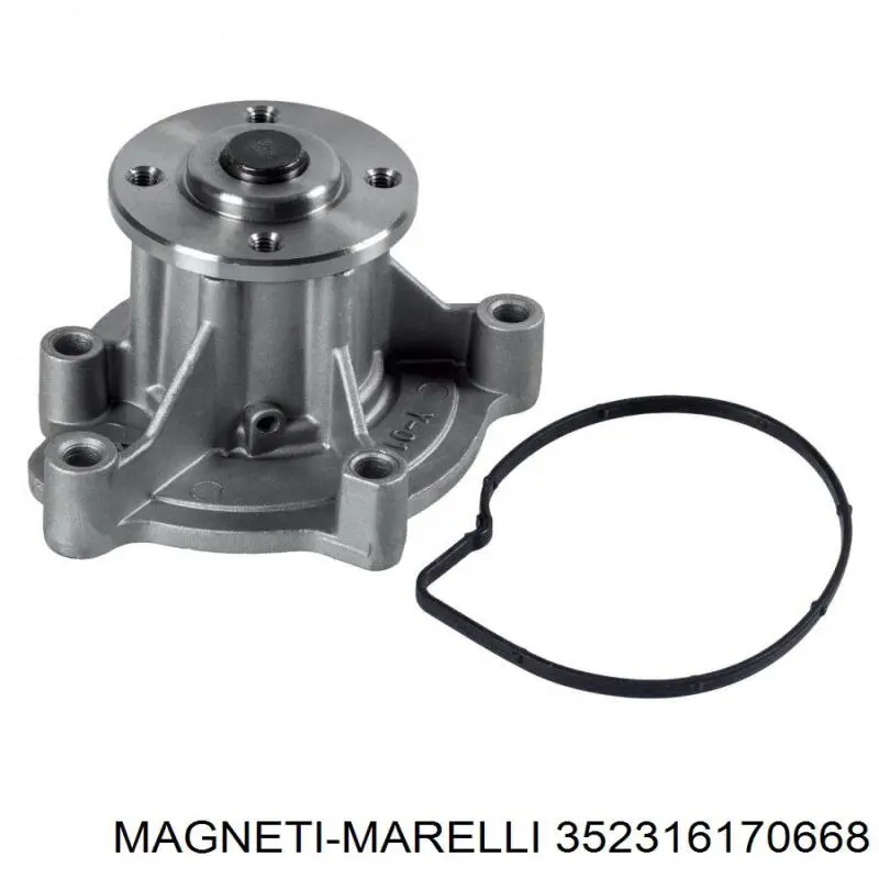 352316170668 Magneti Marelli помпа водяна, (насос охолодження)